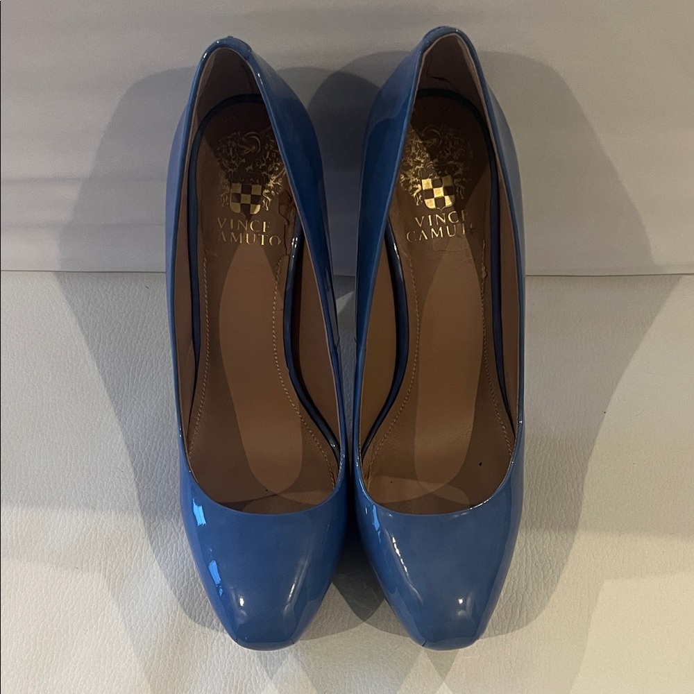 Vince Camuto Blue Heels